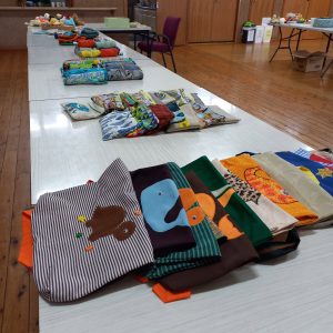 Items ready for packing