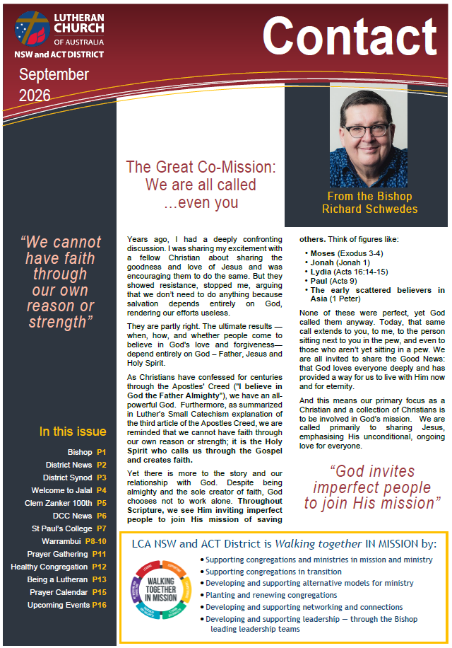 September 2026 Issue of Contact